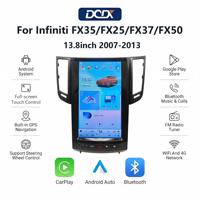 Pour Infiniti FX35/FX25/FX37/FX50 (2007-2013) QX70 (2013-2019) Écran vertical Tesla 13,8 pouces pour autoradio, Android Auto & CarPlay BT