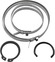 Attaches de câble 6.4*0.3mm avec trous d'oeillet dos à dos gestion des attaches de boucle de crochet de fil