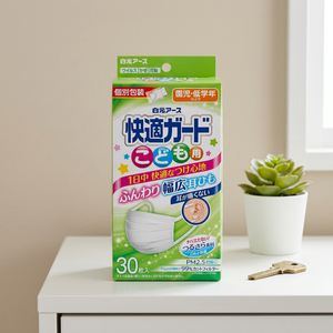 Masques jetables HAKUGEN EARTH à 3 couches en tissu non tissé, confortables, sans serre-nez, avec filtre anti-particules/poussière/fumée pour les épidémies - Product Image 6