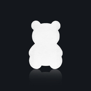 Almohadillas desechables absorbentes de sudor para axilas con forma de oso, autoadhesivas, protectores de axilas, parches absorbentes para hombres y mujeres - Product Image 3
