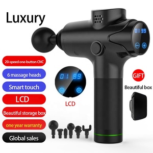 NINGDECRIUS Masseur musculaire profond sans fil 24V Télécommande sans fil 6 vitesses 6 têtes de <span class=keywords><strong>massage</strong></span> Masseur corporel <span class=keywords><strong>Massage</strong></span> des tissus profonds Pistolet de <span class=keywords><strong>massage</strong></span> - Product Image 5