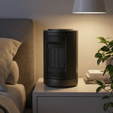 Calentador PTC de 1200W con Distribución de Aire de Ángulo Amplio y Interruptor Trasero Principal
