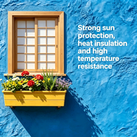 Peinture murale extérieure LOUISLONG en acrylique imperméable, résistante aux UV, membrane liquide d'étanchéité pour toiture, application au pinceau