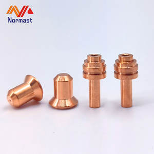 375xtreme 25c 27c प्लाज्मा कटर 176656 0.9 मिमी नोजल तांबे 176655 इलेक्ट्रोड के भागों को काटने के लिए - Product Image 1