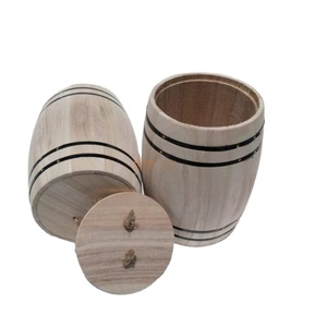 Baril <span class=keywords><strong>en</strong></span> <span class=keywords><strong>bois</strong></span> <span class=keywords><strong>de</strong></span> couleur naturelle, emballage cadeau, à la mode, OEM - Product Image 1