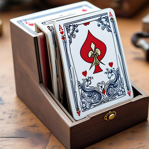 54 thẻ chơi cho giải trí tùy chỉnh in ấn sôi động bất kỳ kích thước mô hình đóng hộp thẻ phim cán - Product Image 4