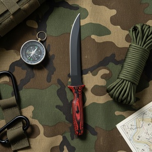 มีดพับสแตนเลสคุณภาพสูง ด้ามจับ G10 ปรับแต่งได้ตามต้องการ OEM มีดพกพาสำหรับเอาตัวรอดกลางแจ้ง พกพาสะดวก ใช้สำหรับตั้งแคมป์ EDC - Product Image 2