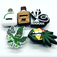 Sepatu PVC 420 jimat daun 420 wol pvs shoe charm untuk gelang hadiah pesta