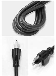 Chúng tôi tiêu chuẩn NEMA 3 prong C13 dây điện kết nối 1.5m 18AWG/16awg AC cung cấp điện sạc cáp chúng tôi cắm sjtw cao su - Product Image 5