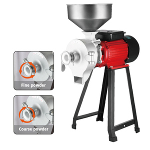 Moulin électrique puissant à quatre meules pour aliments secs, chili, poivre <span class=keywords><strong>noir</strong></span>, riz, <span class=keywords><strong>blé</strong></span>, maïs, grains, broyeur, machine à moudre et à écraser - Product Image 1