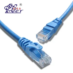 Commercio all'ingrosso Lunghi Cavi di Comunicazione 4 Pairs Twisted Cavo di Rete LAN RJ45 UTP Cat 6 Cavo