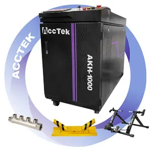 Acctek AKH-1000 canal carta soldadura láser máquina para la venta en precio razonable