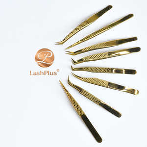 Lashplus המאוורר מושלם קל משקל השטחי קצה קצה זווית היברידית מגה נפח פינצטה - Product Image 6