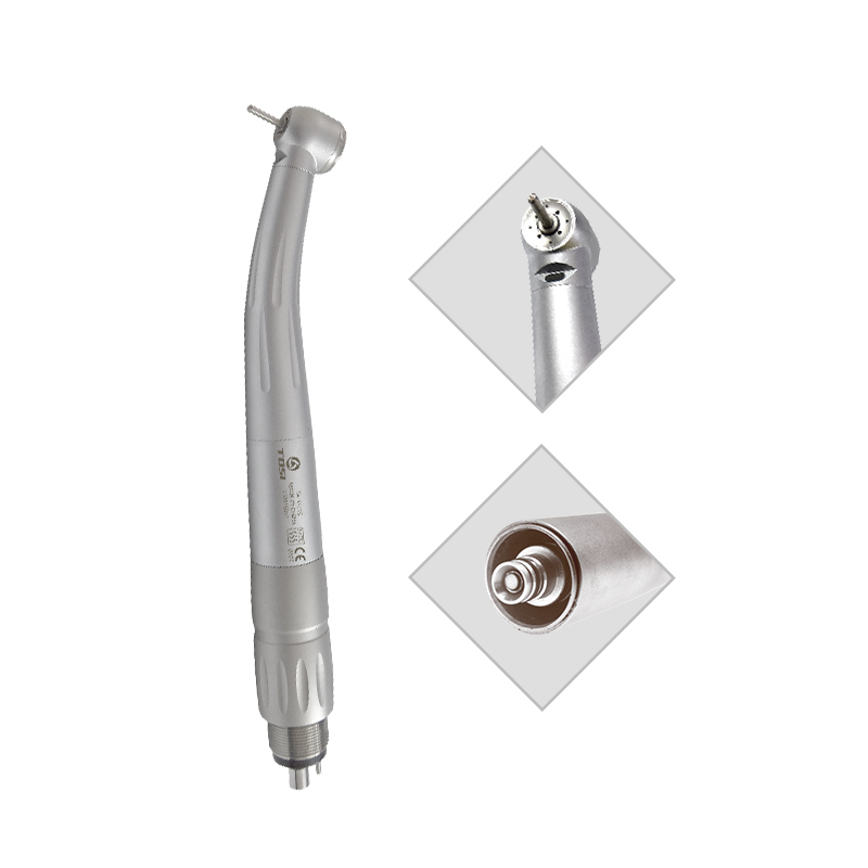 Manipolo Dentale NSK Style Ad Alta Velocità Con LED E-Generator – 4 Fori, Autochuck, Triplo Spray, Autoclavabile