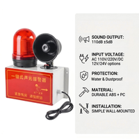 Avertisseur sonore et lumineux à un bouton, niveau sonore élevé, facile à installer dans les équipements industriels