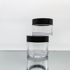 Atacado Limpar PET/<span class=keywords><strong>PETG</strong></span> Plástico Frascos Cosméticos Recipiente Parafuso De Parede Grossa Top Tampas 10g 20g 30g 50g <span class=keywords><strong>100g</strong></span> Tamanhos Cremes Loções - Product Image 5