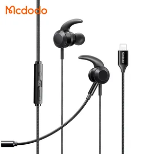 With Lighti'ng Connector in Ear Headphones Built in + Detachable Mics Calling and Track Control Earphones Earbuds for iPhone