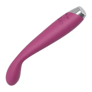 USB şarj edilebilir parmak şekli seks masaj yumuşak silikon vibratör yetişkin seks oyuncak kadın için