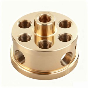 Pièces d'usinage CNC en métal avancé Acier inoxydable de haute qualité Aluminium Laiton Cuivre-Services d'usinage personnalisés avancés - Product Image 1