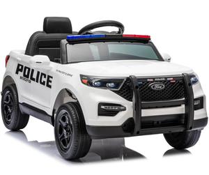 Auto Elettrica per Bambini Ford Police Interceptor con Licenza Ufficiale, 2 Motori da 390W, 12V, Telecomando 2.4G, per Bambini da 3 a 8 Anni - Product Image 6