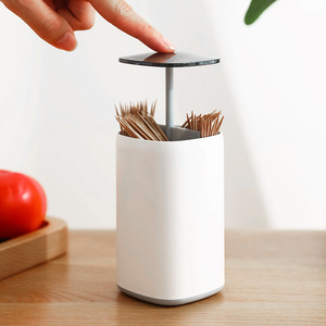 Creative Automatic Pop-up Household Cotton Swab Box Toothtip Holder Is Easy To Hold and Put Household Commercial <b>Toothpick</b> Box - Product Image 4