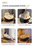 Chaise longue moderne à bascule simple design pingouin de luxe Agent de décoration de meubles de luxe pour la maison les loisirs et la lumière