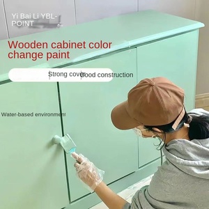 OEM Lishui <span class=keywords><strong>Peinture</strong></span> Acrylique <span class=keywords><strong>Bois</strong></span> Laque Coloré Intérieur Meubles Rénovation Porte En <span class=keywords><strong>Bois</strong></span> Changement De Couleur Application Revêtement Liquide - Product Image 5