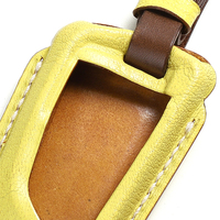 Porte-clés en cuir cousu main avec anneau en laiton, étui de protection pour clé de voiture télécommandée, couleur personnalisée, vente en gros