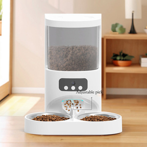 Nouvelle mangeoire automatique intelligente <span class=keywords><strong>pour</strong></span> animaux de compagnie avec WiFi, programmable et à dosage quantifié - Product Image 1