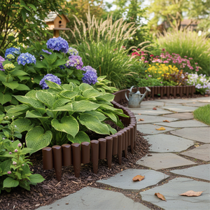 Palizzata da giardino, dimensioni (mm) 2500x45x228/130, colore Marrone - Product Image 3