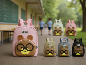 <b>Children's</b> <b>Backpack</b> Bear Pattern 19 In Water Resistant Non Woven Fabric Unisex All Seasons Student Bag - Product Image 2