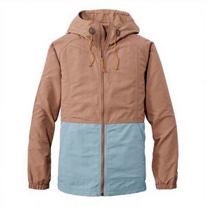 Sudadera Deportiva Ligera de Forro Polar para Hombre, con Capucha y Cremallera, Cortavientos Casual para Primavera y Otoño, con Combinación de Colores y Bordado - Product Image 3