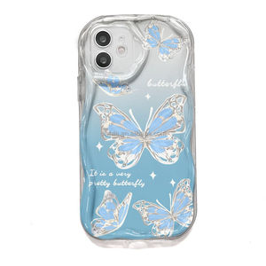 Custodia per telefono con Design innovativo custodia per telefono a farfalla blu, adatta per <span class=keywords><strong>iPhone</strong></span> 16 15 Pro Max 14 13 12 <span class=keywords><strong>11</strong></span> <span class=keywords><strong>Cover</strong></span> <span class=keywords><strong>protettiva</strong></span> per telefono - Product Image 3
