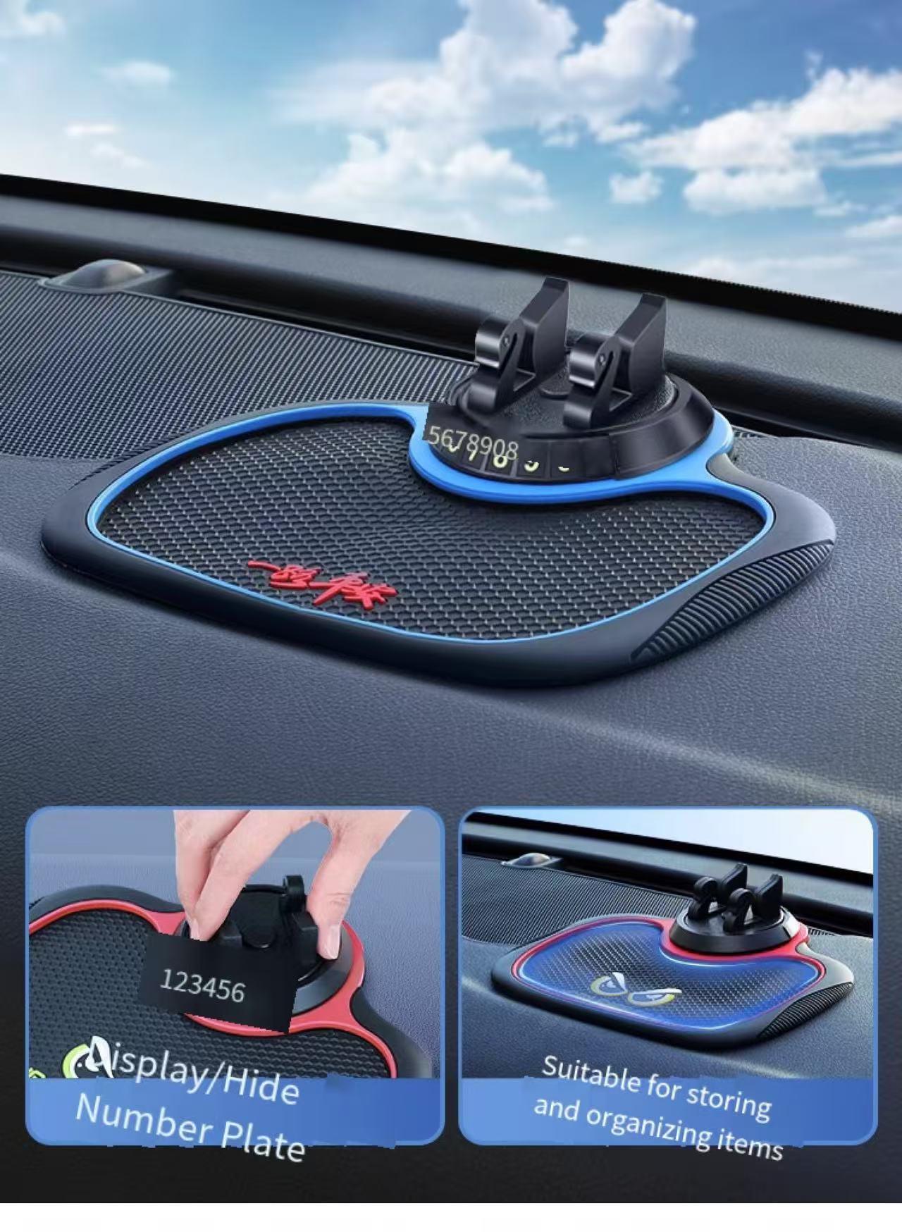 Safe JourneyBlue border | Three-in-One style