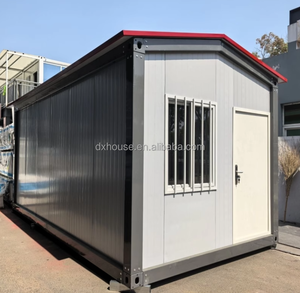 Casa Container con Tetto a Falda, Resistente alle Intemperie, Edificio Modulare <span class=keywords><strong>per</strong></span> Lavoro all'Aperto e Abitazione - Product Image 5