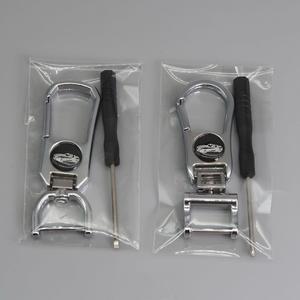 Factory Wholesale Fashional Metal Zinc Alloy Car <b>Key</b> Tag <b>Chain</b> Keychains for Handbag and Gift - Product Image 3