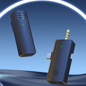 J65 1 to <strong>4</strong> Wireless <strong>Microphone</strong> <strong>System</strong> <strong>4</strong>-Person Karaoke/Debate/Live-Stream Kit - Product Image 3