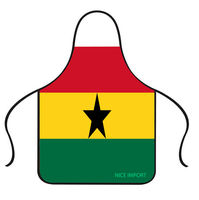 Tablier drapeau de la Martinique pour hommes et femmes, idéal pour la cuisine à domicile, la restauration, les chefs, la grillade, le bistro, la pâtisserie et le barbecue
