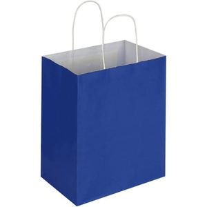 Medium Kraft Bags with Handles Paper Bags Birthday <b>Wedding</b> Party Grocery Retail Shop Business Gift Waterproof Coated Paper Bag - Product Image 3
