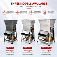 Broyeur Commercial Électrique de Patates Douces, Extracteur d'Amidon de Manioc, Machine de Traitement Alimentaire Agricole à Haute Efficacité