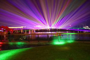 Mini projecteur à faisceau mobile Sharpy 350W 380W <span class=keywords><strong>LED</strong></span> IP65 étanche pour parcs à thème et éclairage de scène extérieur - Product Image 2