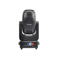 Projecteur LED 3-en-1 300W Beam Spot Wash à tête mobile, contrôle DMX512, Ra95 CRI 6000K Lumière du jour, dimmable, en aluminium et plastique pour scène