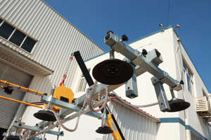 Équipement <span class=keywords><strong>de</strong></span> levage en acier à ventouse électrique à batterie haute capacité pour la construction – Ventouse <span class=keywords><strong>de</strong></span> levage pour verre et tôles métalliques - Product Image 4