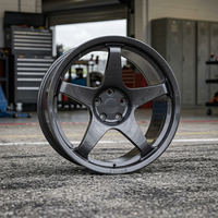 Oferta Especial: Llantas de Aleación Forjadas Personalizadas de Lujo de 19, 20 y 22 Pulgadas con Acabado Pulido y Diseño Cóncavo 5x114.3 5x108 para Nissan GTR