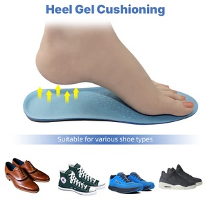 Convient aux <span class=keywords><strong>chaussures</strong></span> de course en TPE souple matériau anti-fatigue orthopédique talon plat <span class=keywords><strong>semelles</strong></span> de sport en gel - Product Image 4