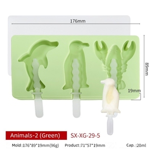 Stampi per ghiaccioli in Silicone di alta qualità stampo per ghiaccioli in Silicone per uso alimentare delizioso stampo per <span class=keywords><strong>gelato</strong></span> - Product Image 2