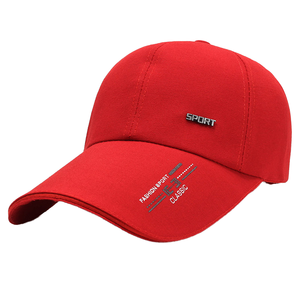 New Fashion Sunscreen Outdoor 6-Panel Baseball <b>Hat</b> Travel Unisex Sports Caps Letter Pattern Image Style 100% Canvas Four Seasons - Product Image 1