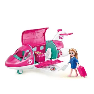 5.5英寸女孩娃娃时尚娃娃飞机玩具Munecas De Juguete