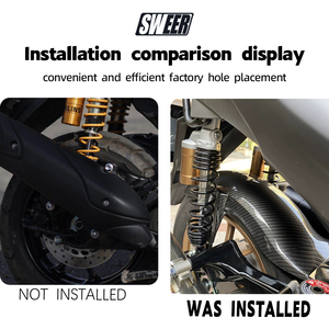 Garde-boue arrière de moto pour Yamaha AEROX 155 NVX 155, pièce de rechange modifiée, vente en gros, OEM personnalisé - Product Image 2
