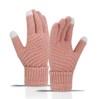 Vente en gros de gants à écran tactile moins chers pour femmes et hommes pour l'hiver Gants à doigts entiers pour les journées de neige Gants tactiles pour le cyclisme et le ski avec sérigraphie